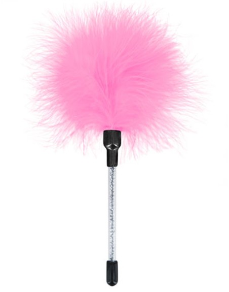 Plumeau rose très doux de caresses 