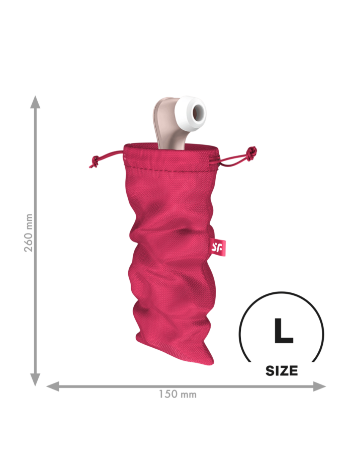 Sac de rangement sextoys rose taille L Treasure Bag Satisfyer 