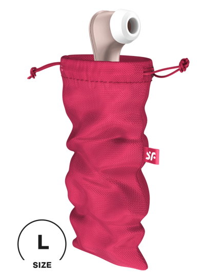 Sac de rangement sextoys rose taille L Treasure Bag Satisfyer 