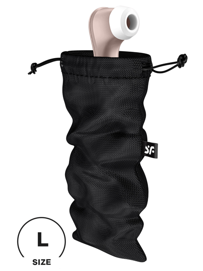 Sac de rangement sextoys noir taille L Treasure Bag Satisfyer 