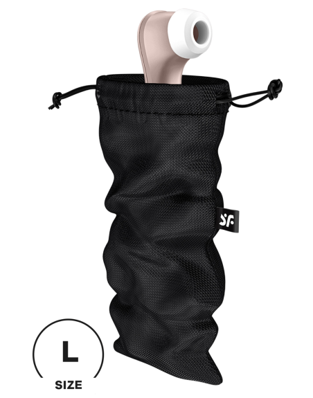 Sac de rangement sextoys noir taille L Treasure Bag Satisfyer 
