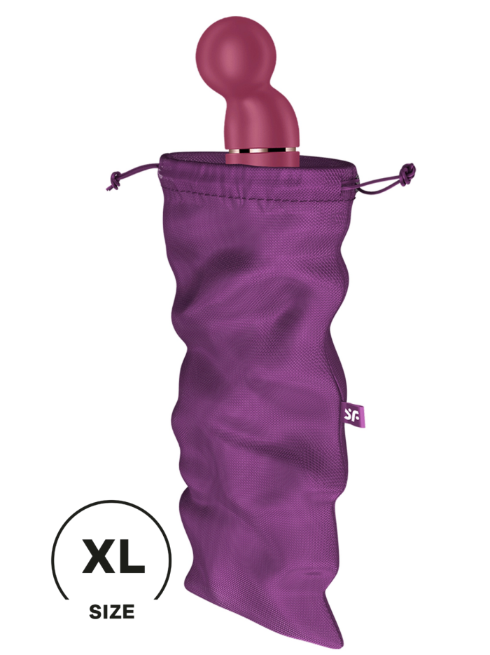 Sac de rangement sextoys violet taille XL Treasure Bag Satisfyer 