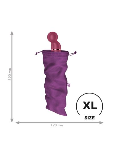 Sac de rangement sextoys violet taille XL Treasure Bag Satisfyer 