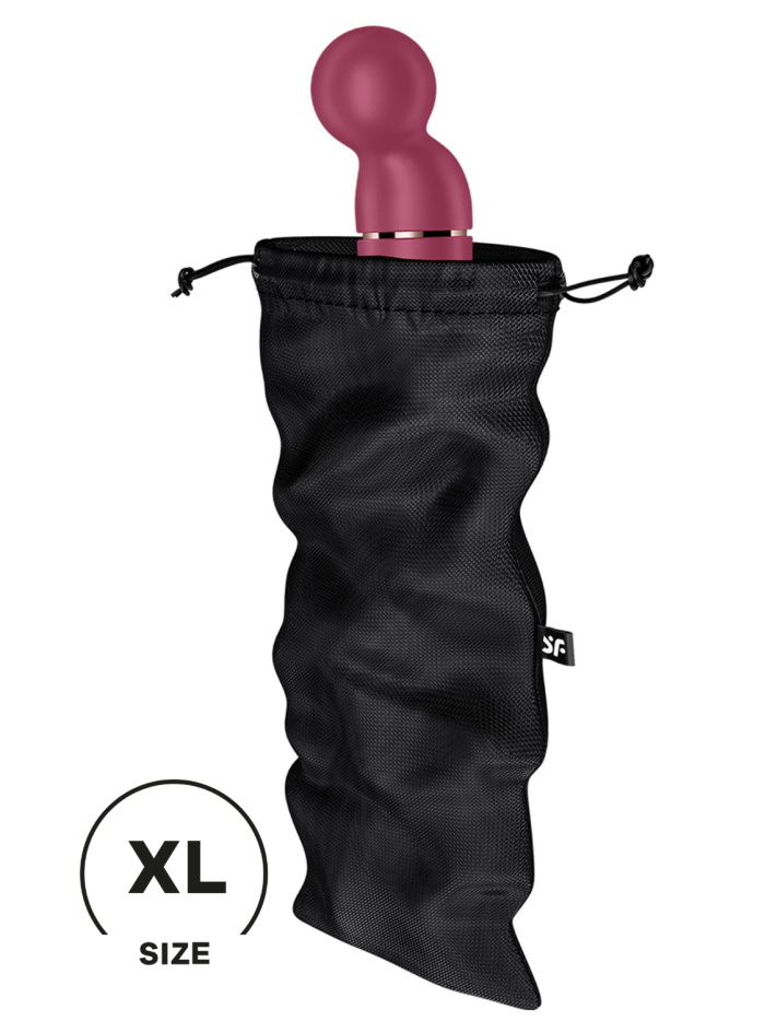 Sac de rangement sextoys noir taille XL Treasure Bag Satisfyer 