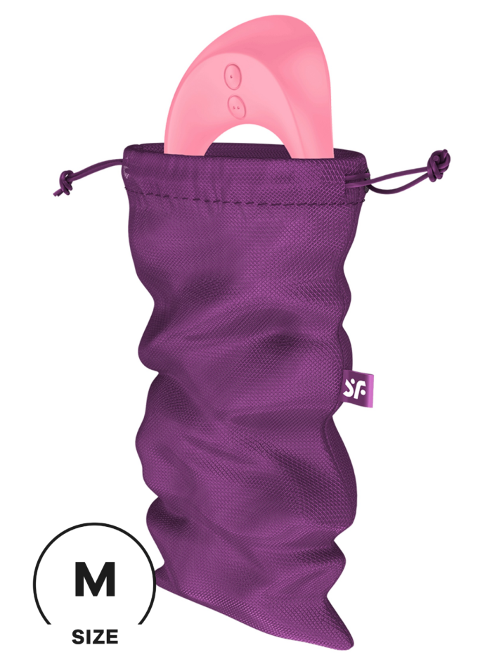 Sac de rangement sextoys violet taille M Treasure Bag Satisfyer 