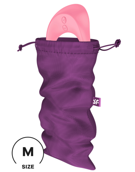 Sac de rangement sextoys violet taille M Treasure Bag Satisfyer 