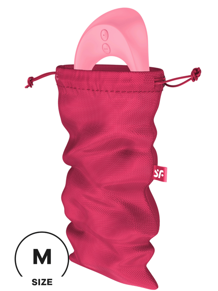 Sac de rangement sextoys rose taille M Treasure Bag Satisfyer 