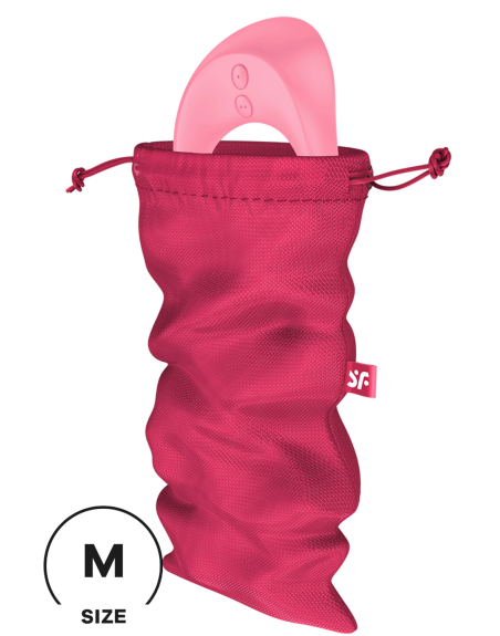 Sac de rangement sextoys rose taille M Treasure Bag Satisfyer 