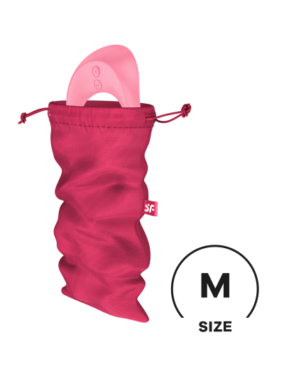 Sac de rangement sextoys rose taille M Treasure Bag Satisfyer 