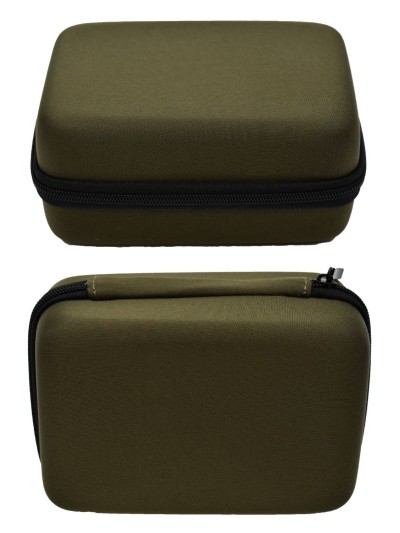 Boite de rangement coquée couleur kaki 