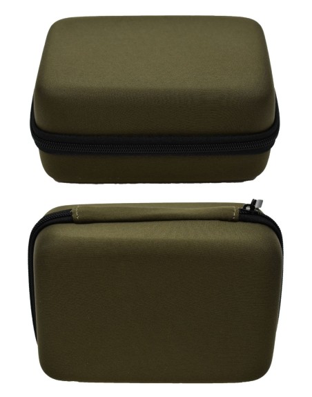 Boite de rangement coquée couleur kaki 