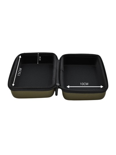 Boite de rangement coquée couleur kaki 