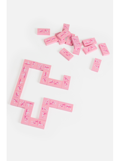 Jeu en bois DOMINO coquin 