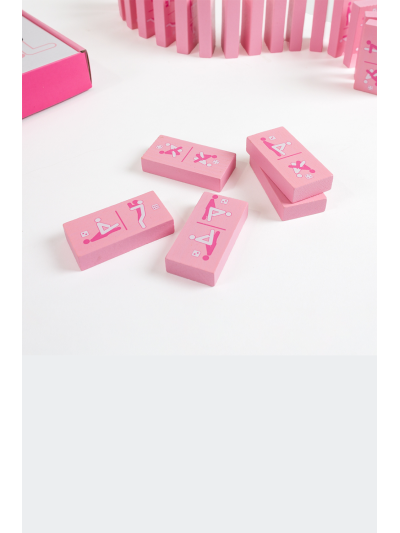 Jeu en bois DOMINO coquin 