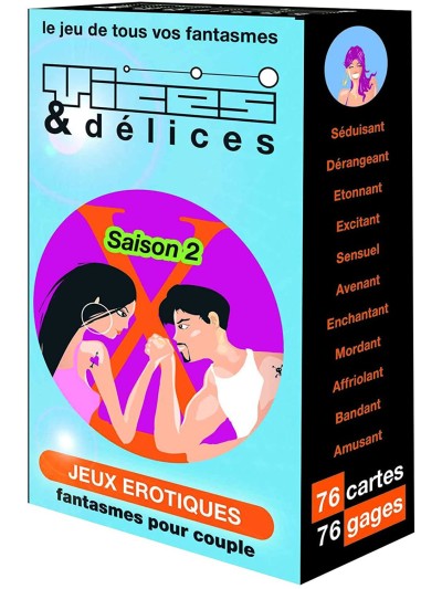 Jeu de cartes Vices et Delices 2 - Saison 2 