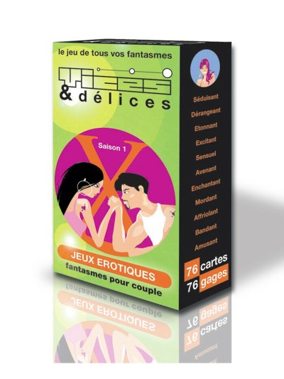 Jeu de cartes Vices et Delices 1 - Saison 1 