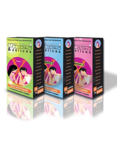 Jeu de cartes Vices et Delices 1 - Saison 1 