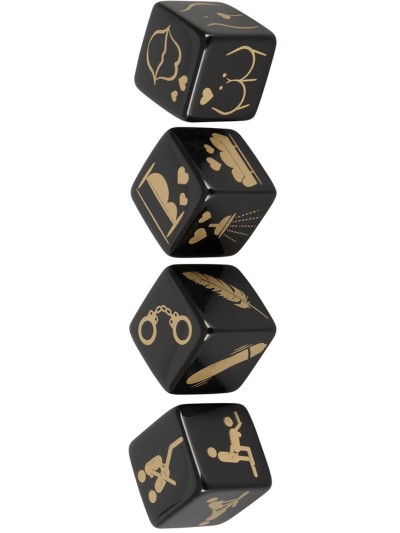 Jeu sexy de 4 dés avec missions 