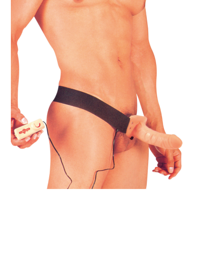 Gode ceinture creux vibrant 