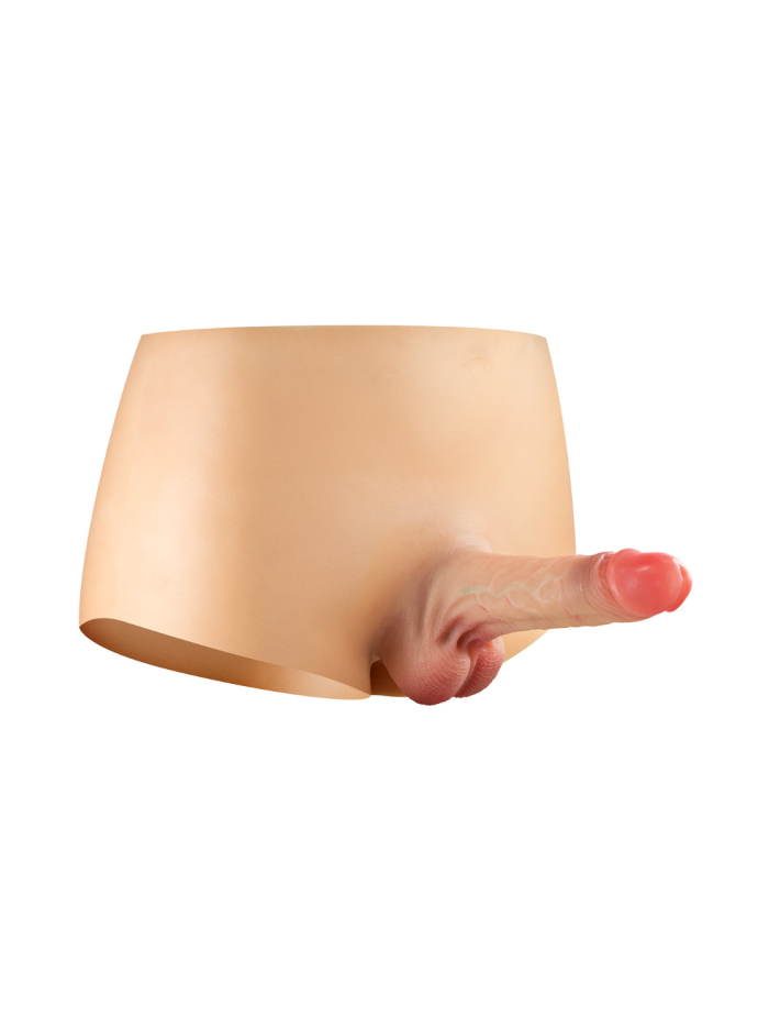 Culotte gode plein en silicone réaliste 