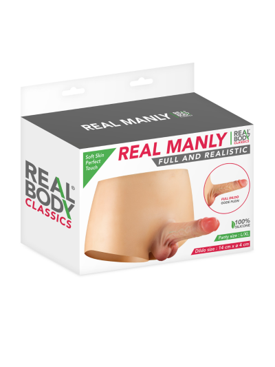 Culotte gode plein en silicone réaliste 