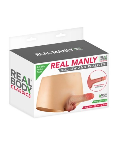 Culotte gode creux en silicone 