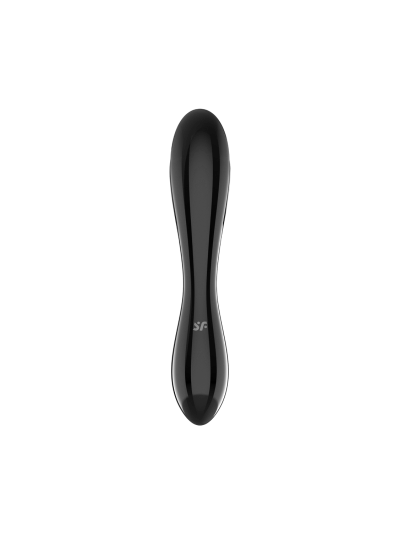 Gode en verre noir haute qualité Dazzling Crystal 1 Satisfyer 