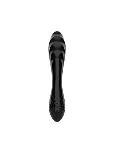 Gode en verre noir haute qualité Dazzling Crystal 1 Satisfyer 
