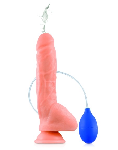 Gode ventouse réaliste éjaculateur 23 cm 