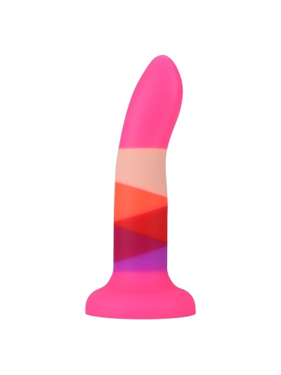 Gode ventouse 6 couleurs rose 