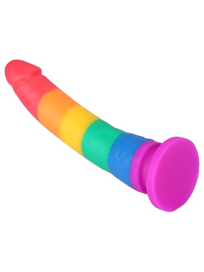 Gode ventouse multicouleur taille S 