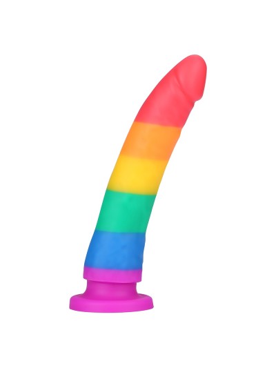 Gode ventouse multicouleur taille S 