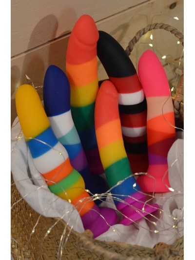 Gode ventouse 3 couleurs 