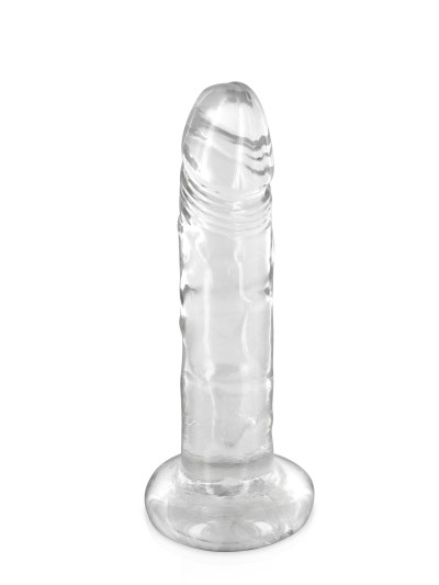 Gode dong jelly transparent ventouse 18cm 