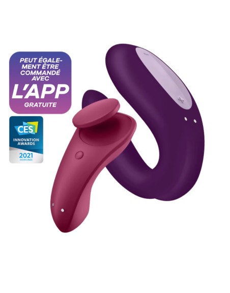 Coffret 2 sextoys connectés Partner Box 1 Satisfyer 