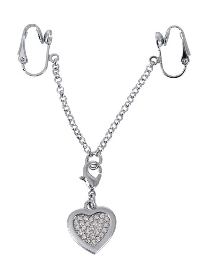 Bijou intime en métal chromé 