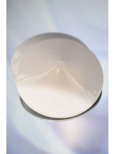 Nipple Métal blanc Cache tétons cône 