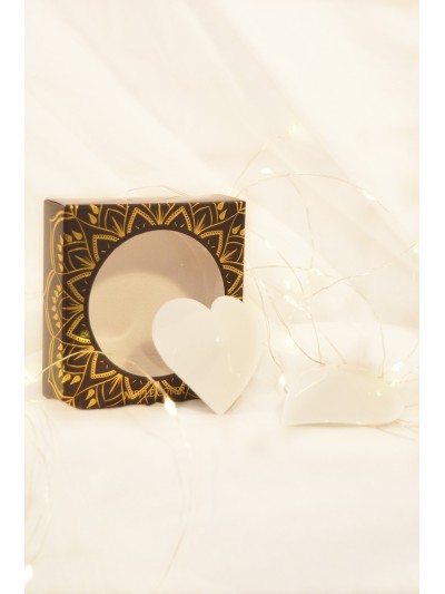 Nipple Métal blanc Cache tétons cœur 