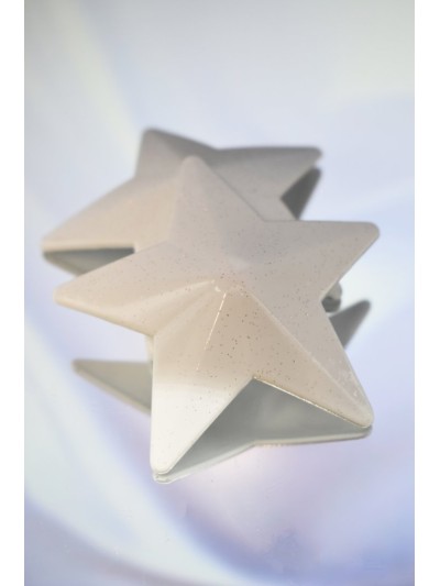 Nipple Métal blanc Cache tétons d'étoile 
