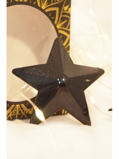 Nipple Métal noir Cache tétons d'étoile 