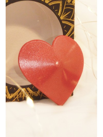 Nipple Métal rouge Cache tétons cœur 