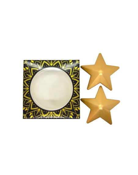 Nipple Métal doré Cache tétons étoile 