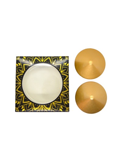 Nipple Métal doré Cache tétons cône 