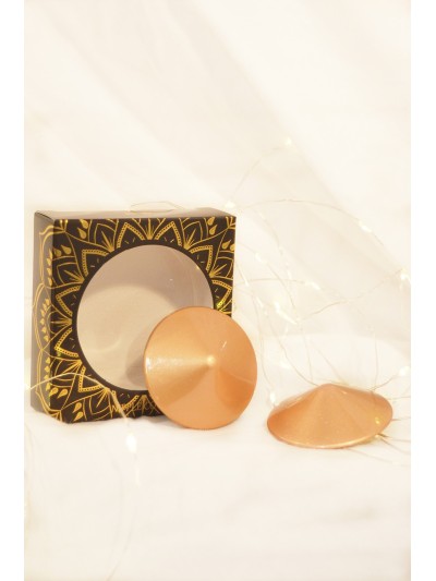 Nipple Métal doré Cache tétons cône 