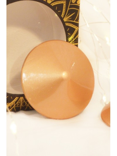 Nipple Métal doré Cache tétons cône 