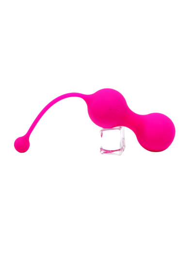 MINA Rose, Boules de Geisha en silicone médical USB avec télécommande 