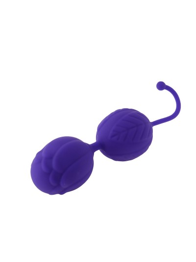 Boules de Geisha violet silicone 