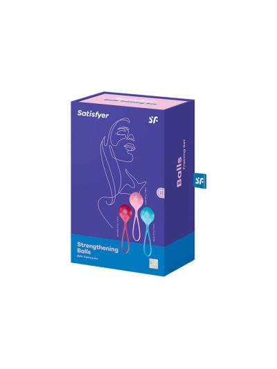 Set de 3 mono boule de Geisha Satisfyer Strengthening balls 