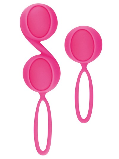 Set de boules de Geisha roses à billes amovibles 