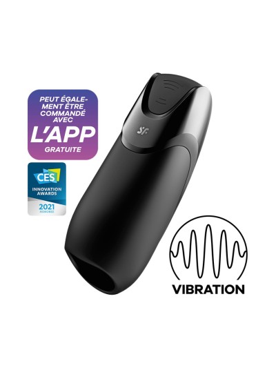Masturbateur connecté vibrant USB Men Vibration  Satisfyer 